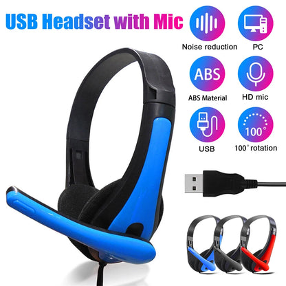 Especificações do Headset USB com Fio - Ideal para Jogos e PC