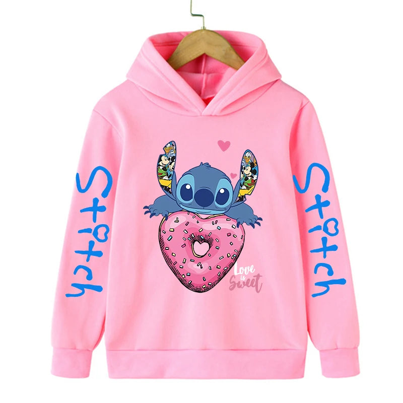 Roupas Divertidas de Natal - Hoodie Disney Stitch