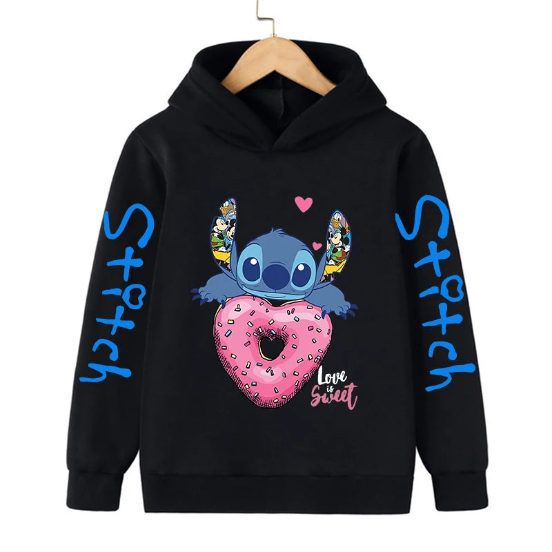 Roupas Divertidas de Natal - Hoodie Disney Stitch