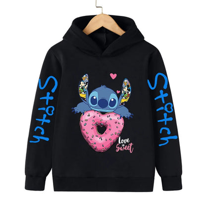 Roupas Divertidas de Natal - Hoodie Disney Stitch