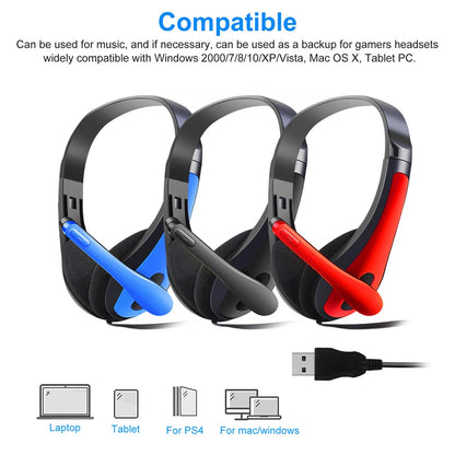 Especificações do Headset USB com Fio - Ideal para Jogos e PC