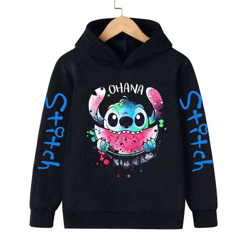 Roupas Divertidas de Natal - Hoodie Disney Stitch