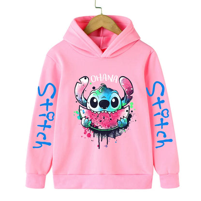 Roupas Divertidas de Natal - Hoodie Disney Stitch