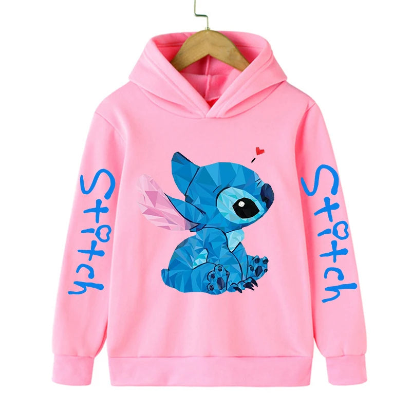 Roupas Divertidas de Natal - Hoodie Disney Stitch