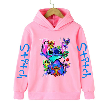 Roupas Divertidas de Natal - Hoodie Disney Stitch