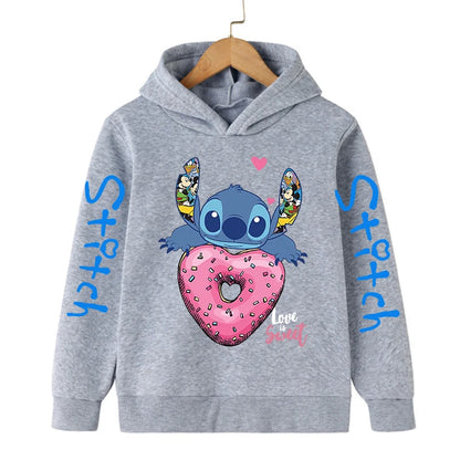 Roupas Divertidas de Natal - Hoodie Disney Stitch