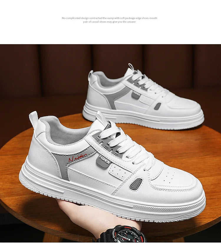 Tênis Masculino Plataforma Novo Estilo Confortável Casual Sapatos Designer Fashion Tênis Respirável para Exterior