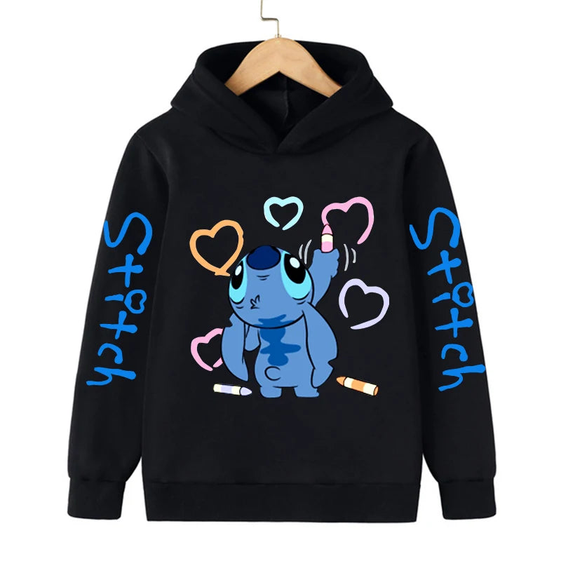 Roupas Divertidas de Natal - Hoodie Disney Stitch