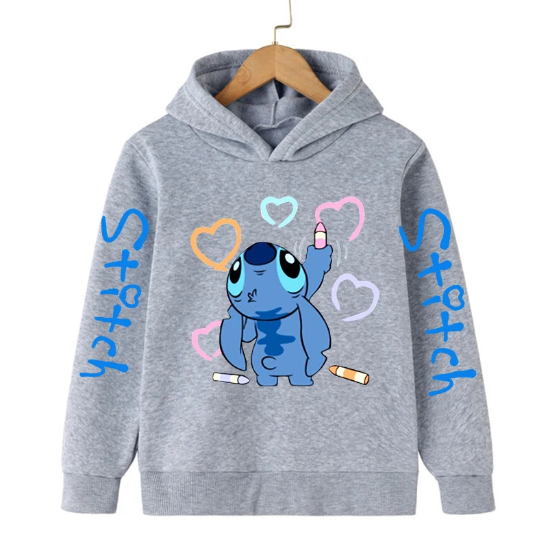 Roupas Divertidas de Natal - Hoodie Disney Stitch