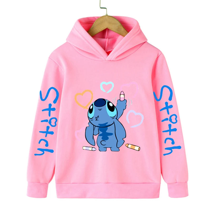 Roupas Divertidas de Natal - Hoodie Disney Stitch