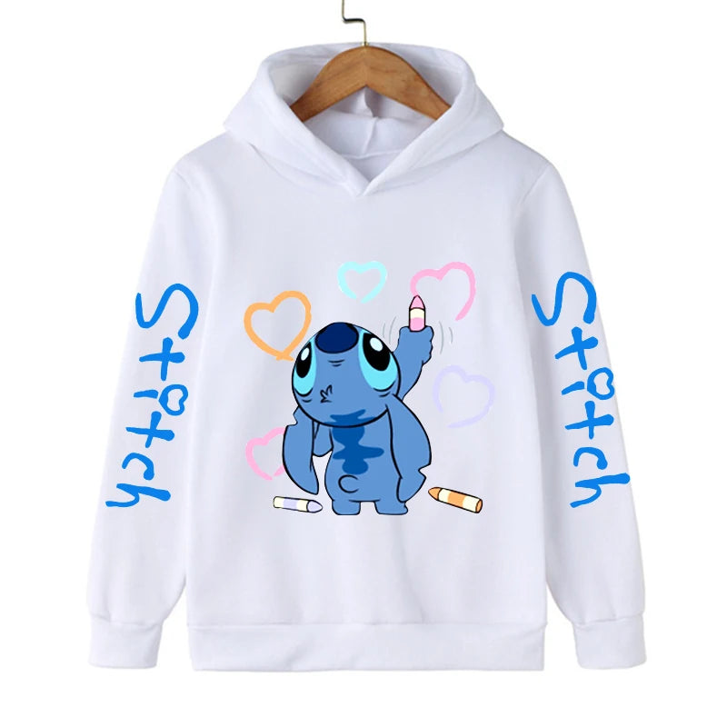 Roupas Divertidas de Natal - Hoodie Disney Stitch